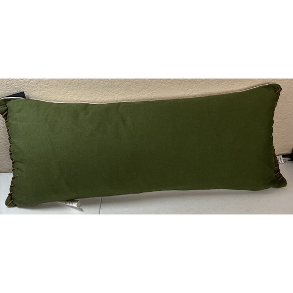 Tommy Bahama PUMPKINS Vintage TRACTOR WAGON Autumn Fall 24" Decorator Pillow New - Picture 8 of 10